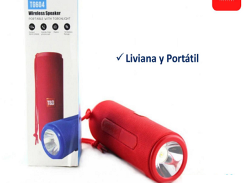 BOCINA BLUETOOTH ROJO GUATEMALA