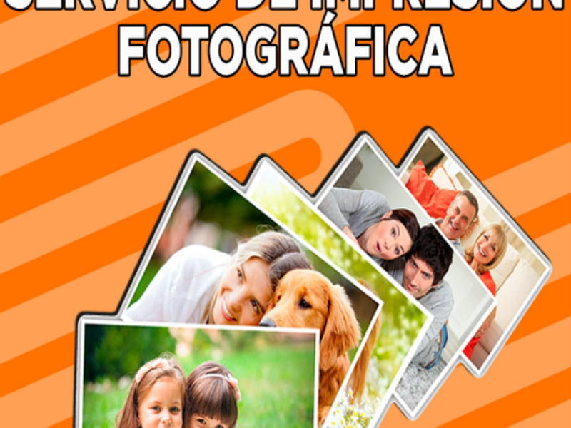 Servicio de impresión de fotografía