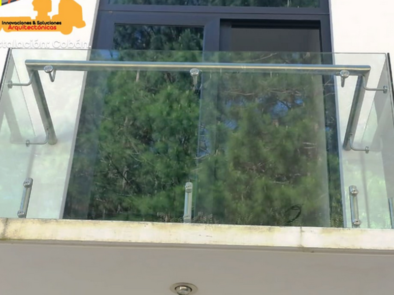 Vidrio templado para balcon