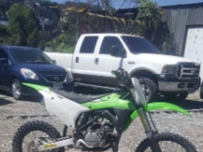  Motocicleta Kawasaki KX100 Guatemala