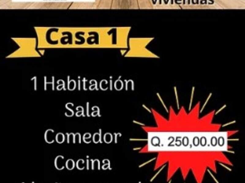 OFERTA DE  VIVIENDA FAMILIAR 1 Habitación 