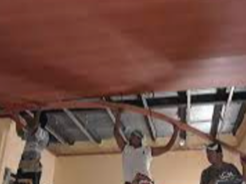 Instalación de cielos en PVC