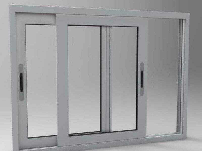 Ventana corrediza aluminio