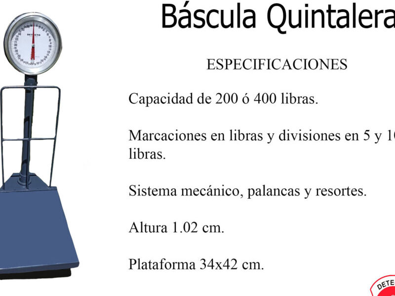 Bascula Quintalera