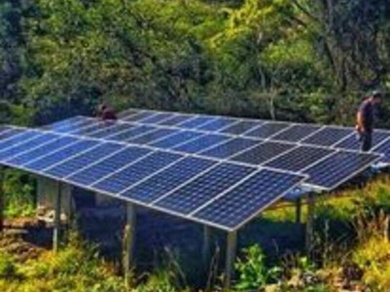 Paneles Solares en Guatemala San Cristóbal 