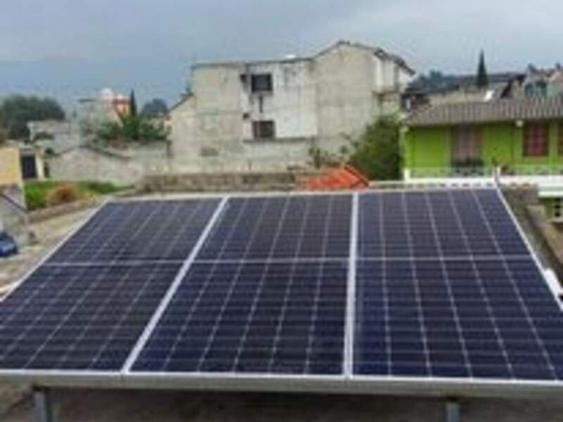 Paneles Solares Guatemala San Cristóbal 