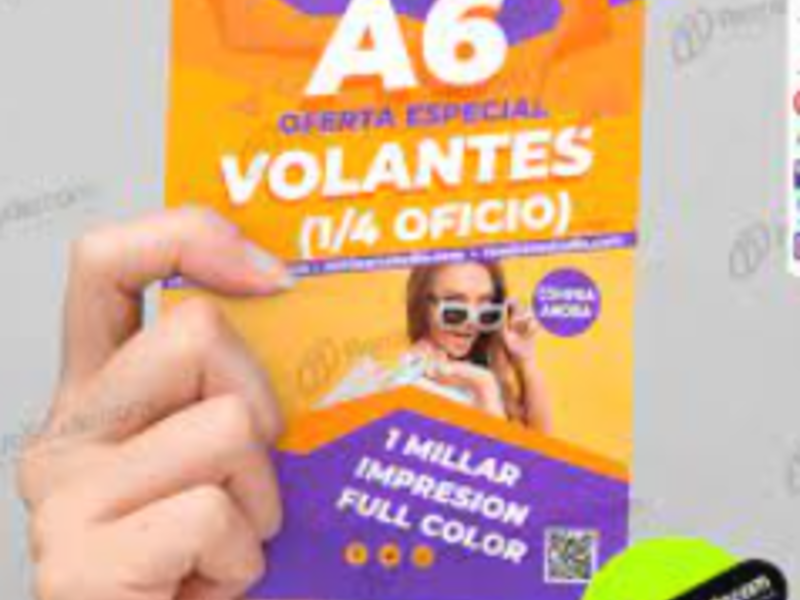 Volante publicitario Purulhá
