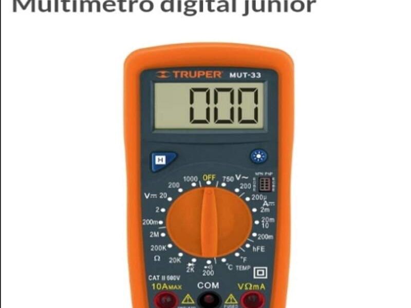 Multímetro digital junior