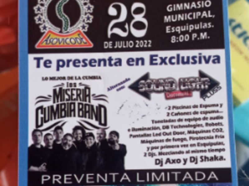 Entradas personalizadas Esquipulas