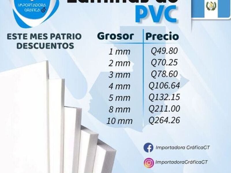 Laminas PVC