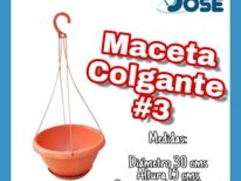 Maceta colgante