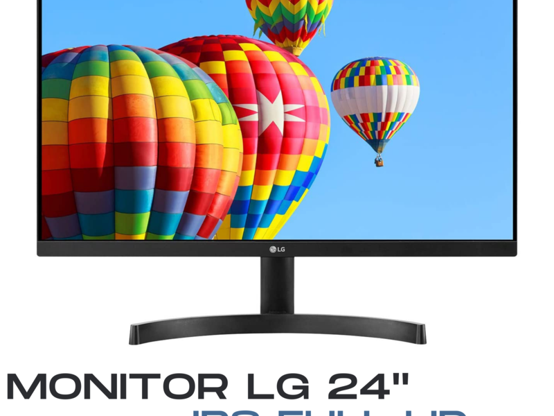 Monitor LG de 24» IPS Full HD