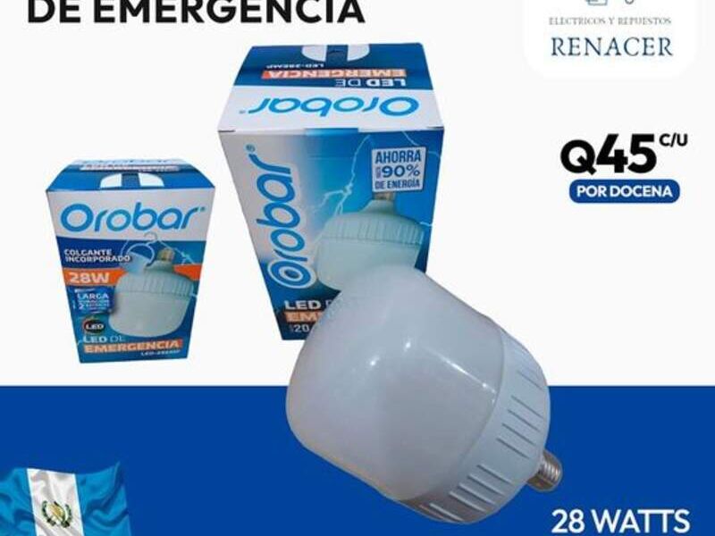 Foco LED de emergencia 