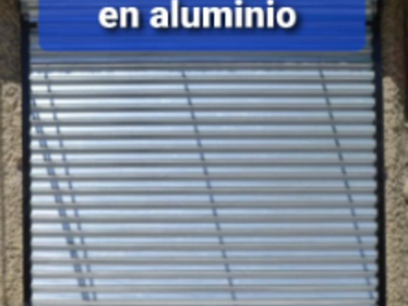 Persiana metálico en aluminio