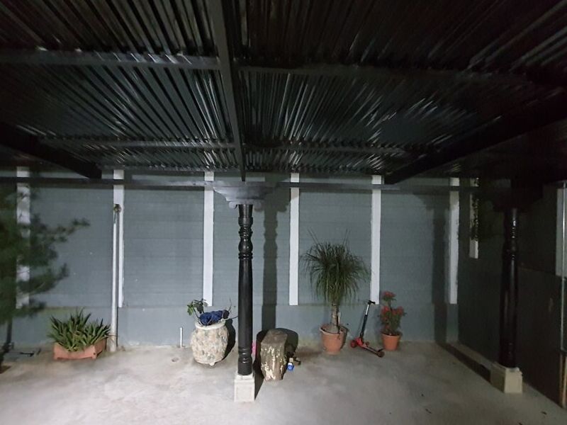 Pergola Acero Oscuro