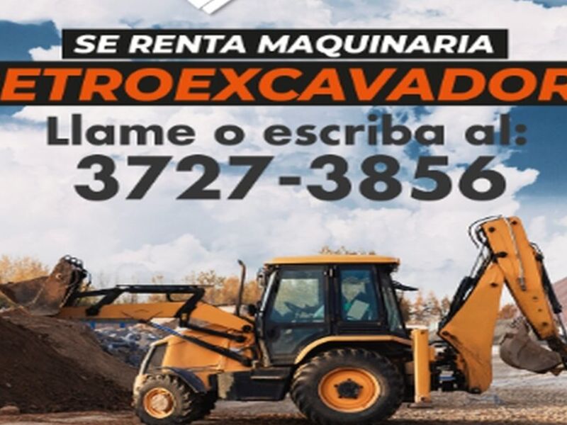 RETROEXCAVADORA GUATEMALA 