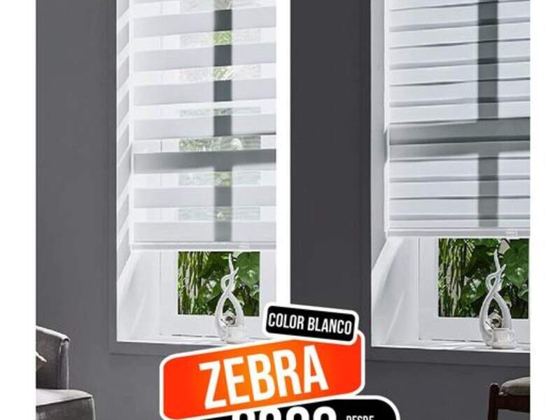 Cortinas Zebra