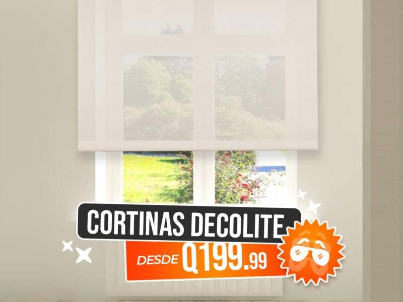 Cortinas decolite GT