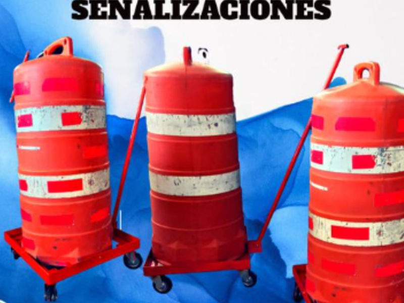 Carretillas para señalizaciones