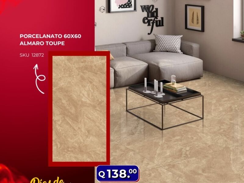 Porcelanato 60x60 Guatemala