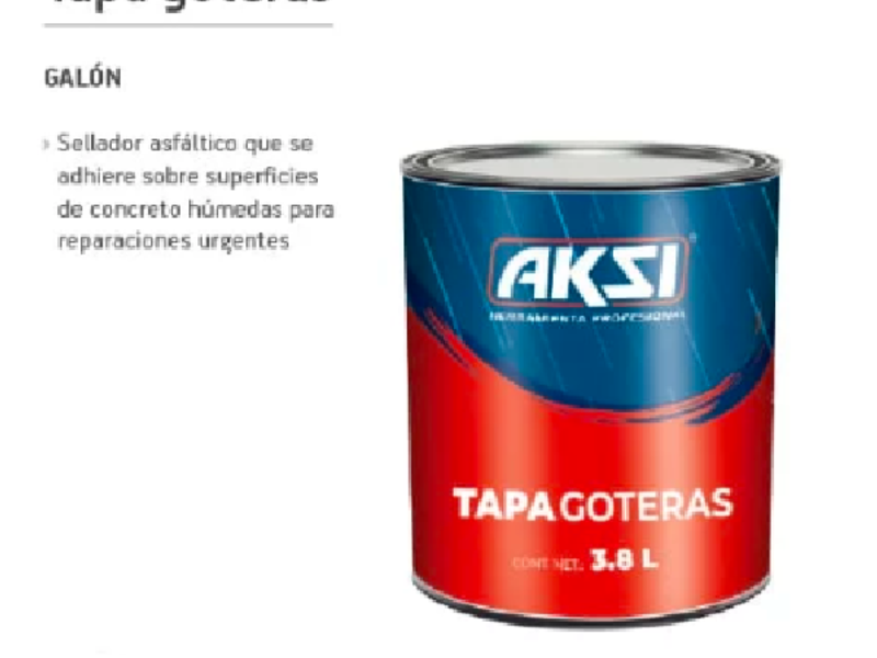 Tapa goteras AKSI Guat