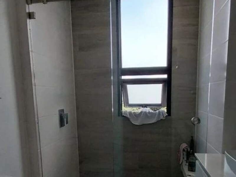 Ducha en vidrio templado