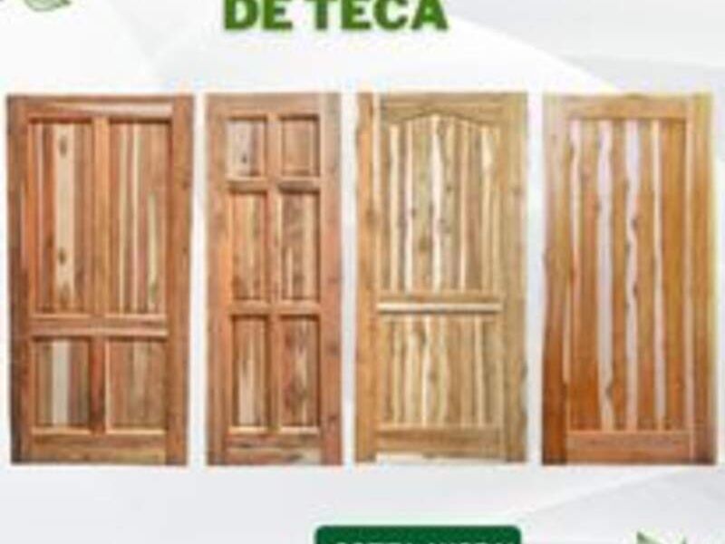 Puertas de madera en Guatemala Zona 1 