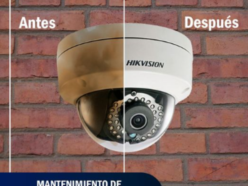 Mantenimiento de cámaras de seguridad Gt