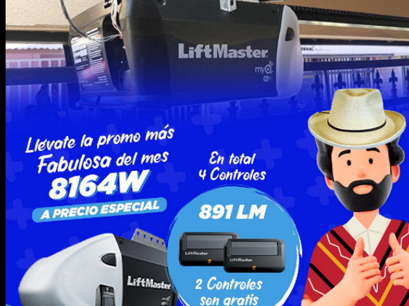 MOTOR cadena LIFTMASTER C. de Guatemala