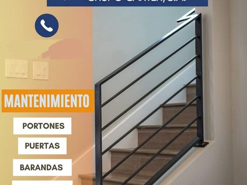 BARANDAS INOX RECTANGULAR