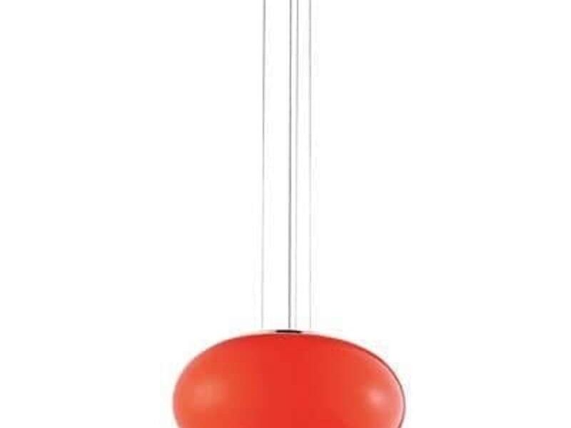 LÁMPARA COLGANTE ROJO