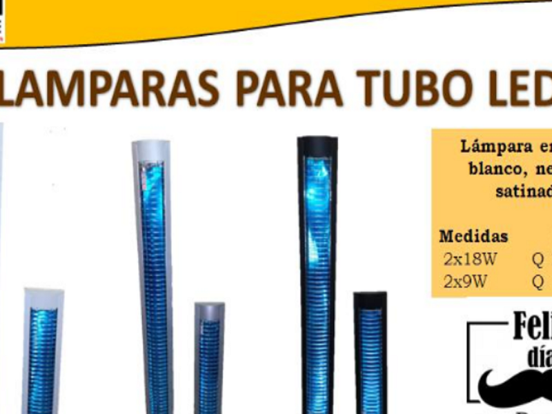 Lampara tubo led pequeña