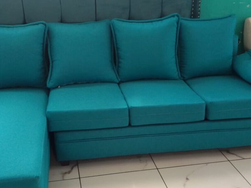 Sofa turquesa