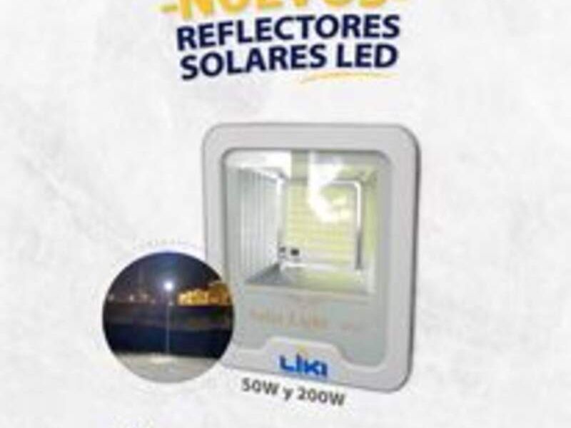 Reflectores solares en Dpto. de Guatemala 