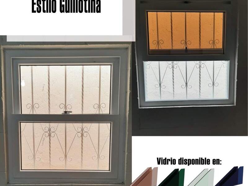 Ventana estilo guillotina