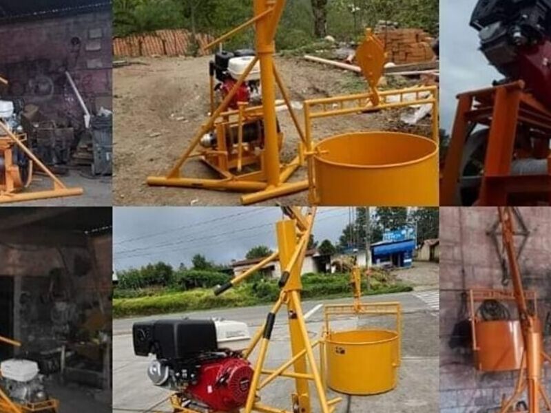 Elevador para concreto San Lucas Sacatepéquez