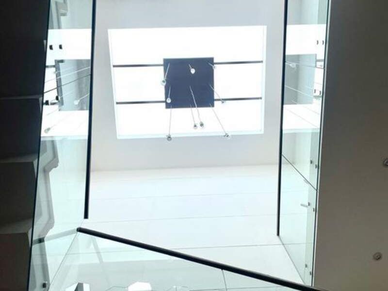 Techo de vidrio laminado