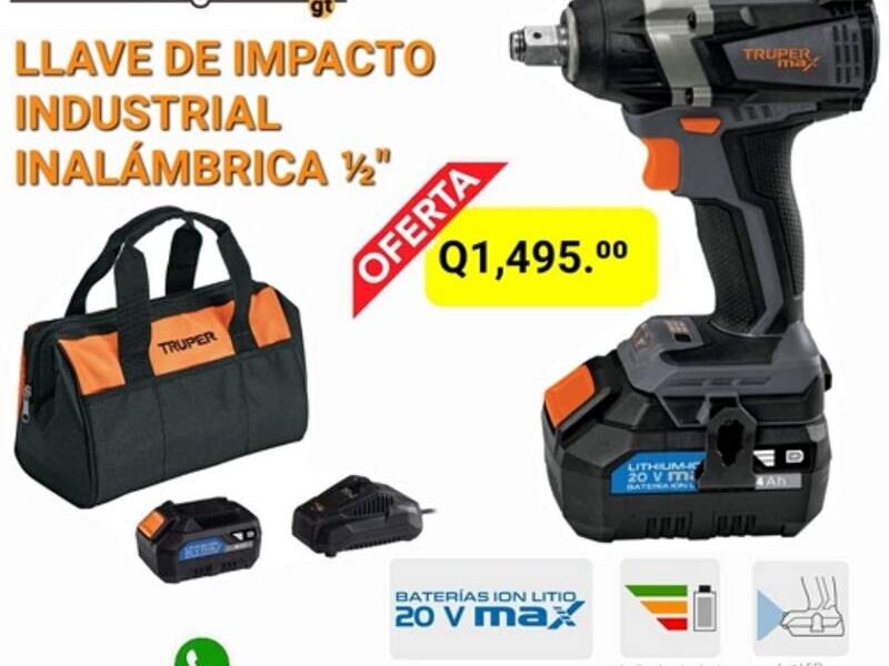 Llave impacto Guatemala