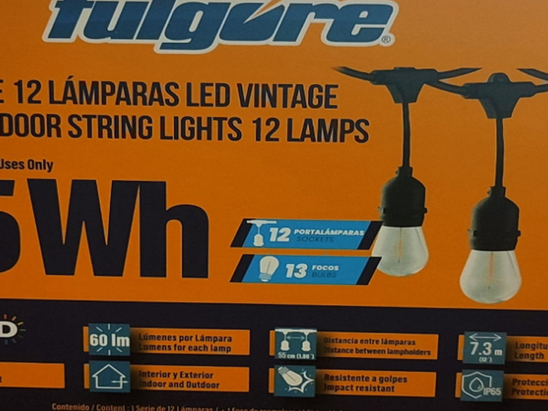 Luz led 15w