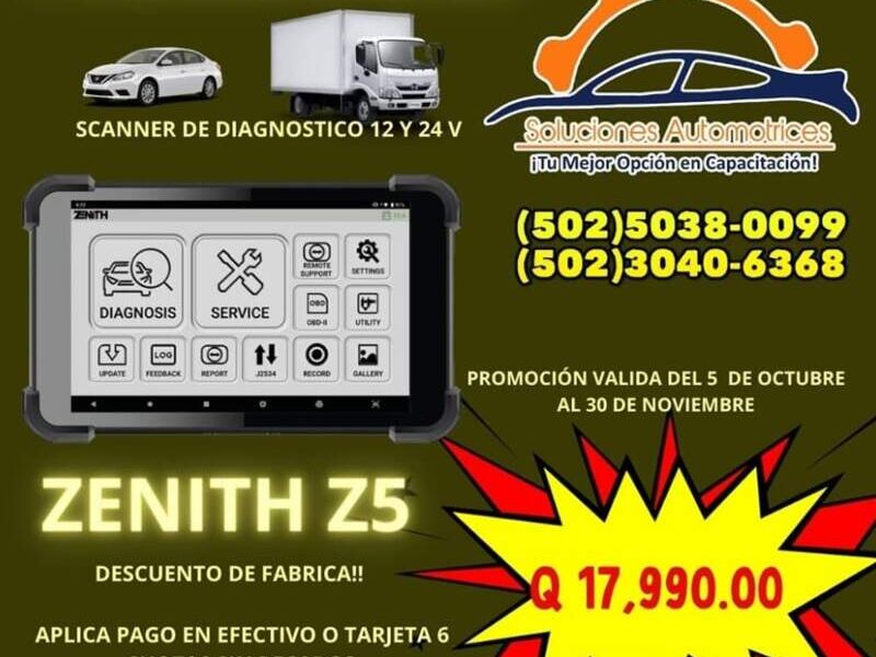 Venta Scanner Diagnostico 12v Guatemala