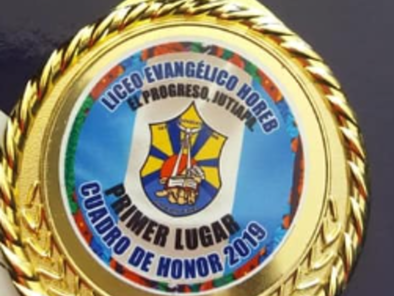 Medallas personalizadas Jutiapa