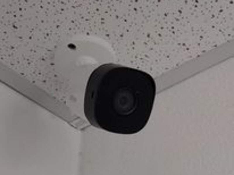 Cámara de seguridad en Guatemala Petén 