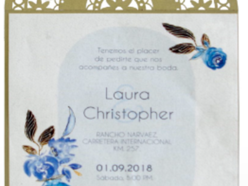 Invitación personalizada Mita