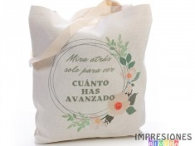 Bolsa lino personalizada Mita