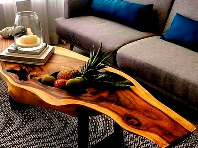 MESA CENTRAL DE SALA VINTAGE