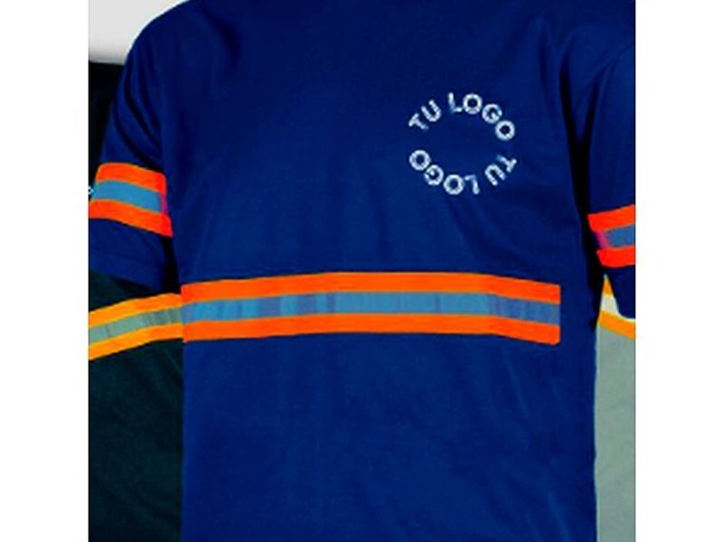 CAMISETA REFLECTIVA AZUL OSCURO GUATEMALA