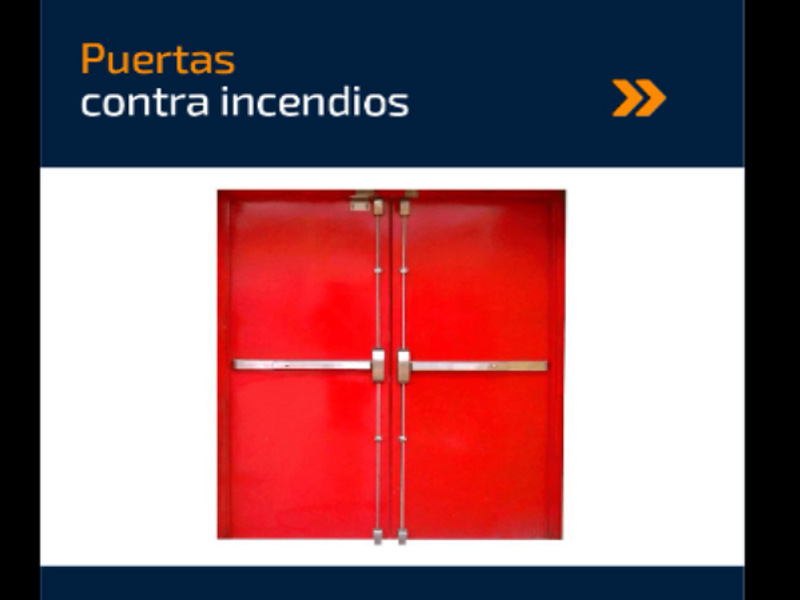 Puertas incendio