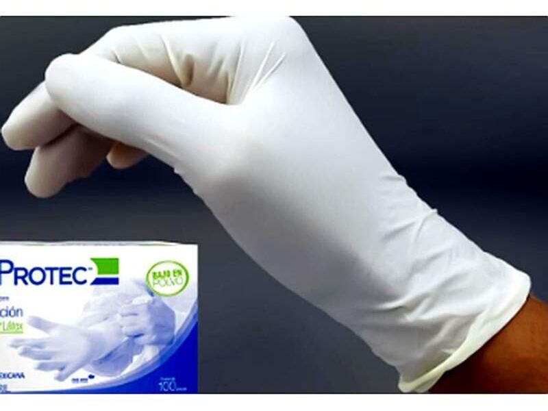 GUANTES LATEX BLANCOS GUATEMALA