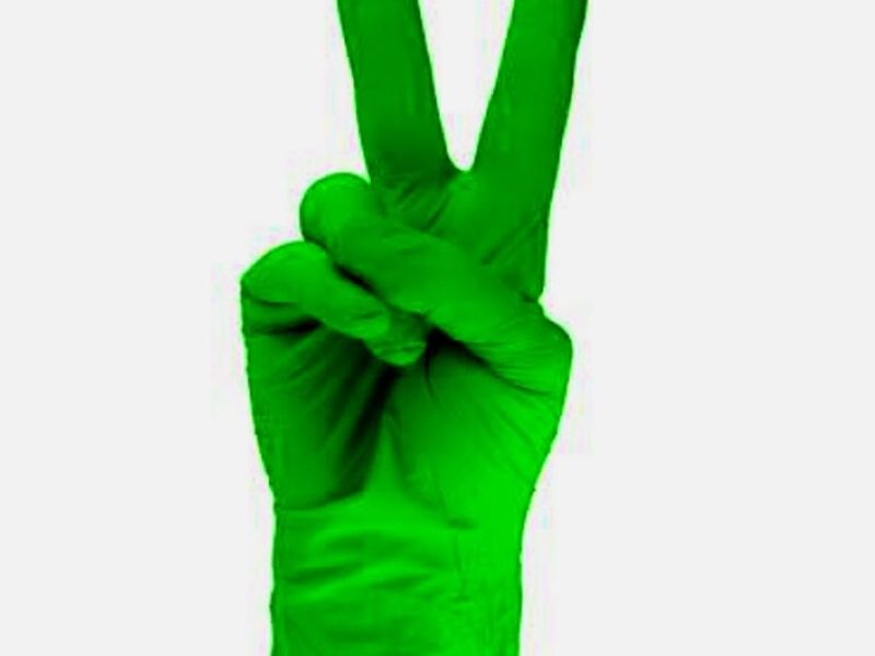 GUANTES LATEX VERDE GUATEMALA