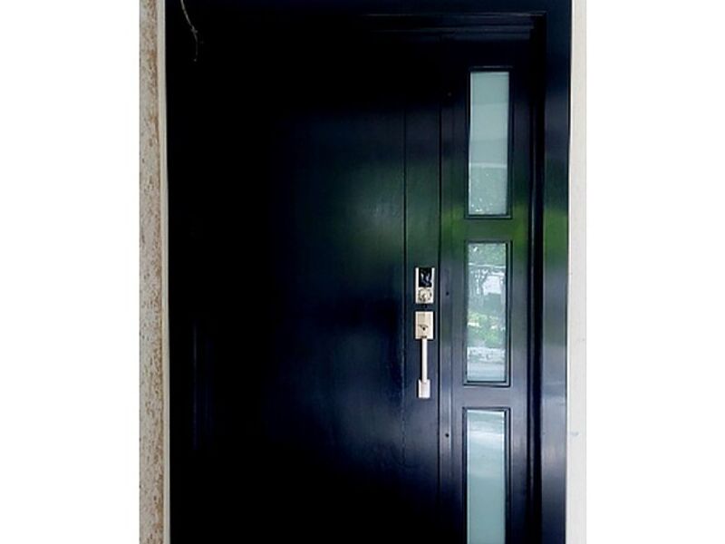 Puerta con illuminación 